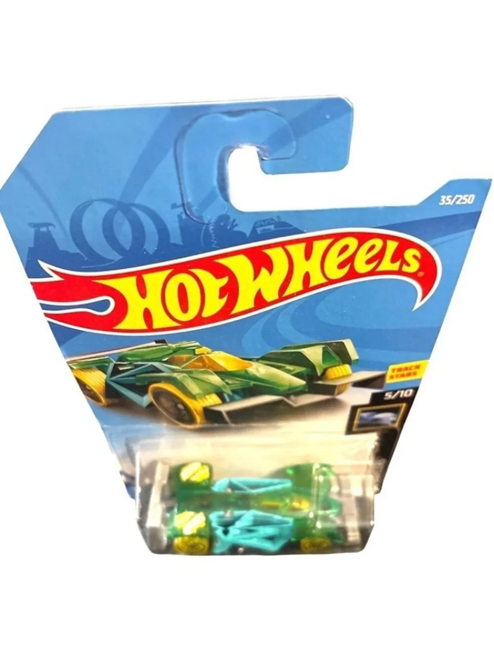 Die Cast Hot Wheels X-Raycers Series Flash Drive 5/10 Track Star Car 35/250 2017